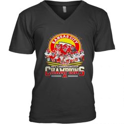 2019 Afc Championship Champions Kansas City Chiefs V-Neck T-Shirt