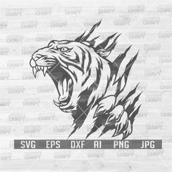 Wild Tiger Claw svg | Tiger svg | Wild Animal svg | Tiger Cutfile | Tiger Clipart | Tiger Cutting File | Wild Tiger svg