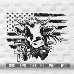 US Farm Cow svg | Farm Animal svg | US Farm Monogram | Cow Owner svg | Cow Clipart | Cow's Milk svg | Cow Cutfile | Farm