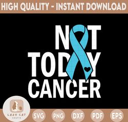 Not Today cancer svg, Diabetes Awareness Ribbon svg, Fight cancer svg, Cancer shirt svg, Cricut svg file, Silhouette svg