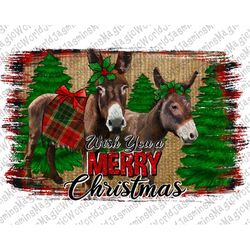 Donkey Christmas Png,Christmas Donkey Print,Christmas Sublimation Design,New Year Sublimation,Instant Download,Digital D