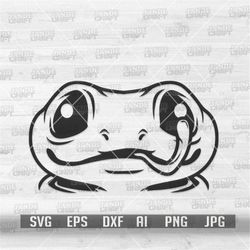 Lizard Funny Face svg | Cute Animal Clipart | Zoo Crew Cutfile | Zookeeper Shirt png | Small Reptile Stencil | Safari Li