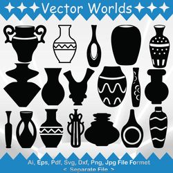 Floor Standing Vase svg, Floor Standing Vases svg, Floor Standing, Vase, SVG, ai, pdf, eps, svg, dxf, png, Vector