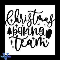 Christmas Baking Team Svg, Christmas Svg, Holly Svg, Baking Svg, Xmas Svg