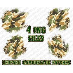 Leopard Camouflage Pattern Patches Png Bundle,Western Patch Bundle Png,Camouflage Patch Png Bundle,Leopard Patch Bundle