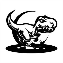 Tyrannosaurus Rex SVG, Digital file Tyrannosaurus Rex for printing on T-shirts, File for paper cutting, DXF, PNG, Tyrann