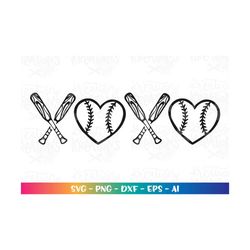 xoxo baseball svg baseball heart printable iron on valentines cuttable cut Files Cricut Silhouette Instant Download vect