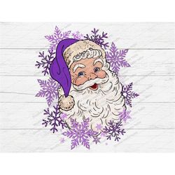 Santa believe PNG, Santa Png, Christmas Png, Santa sublimation design download, Believe,Christmas,leopard,purple,santa h