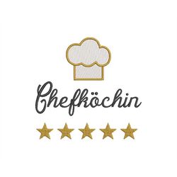 Embroidery file chef 5 stars 13x18 frame
