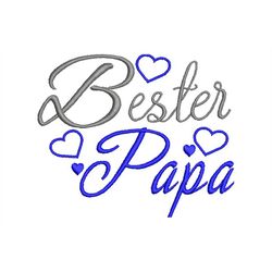 Embroidery file Best Dad 13x18 frame Father's Day birthday embroidery design