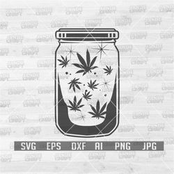 Jar of Weed svg | Weed Jar svg | Jar Full of Weed svg | Weed svg | Joint svg | Marijuana svg | Cannabis svg | Smoking Jo