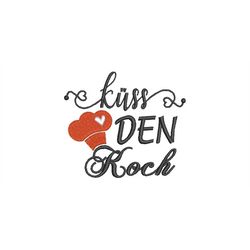 Embroidery file Kiss the cook 10x10 13x11 and 17x13 frame cook cooking hat apron motif for apron