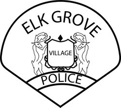 Usa illinois  elk grove village police patch vector SVG DXF EPS PNG JPG FILE