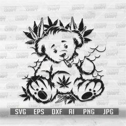 bear smoking joint svg | bear svg | smoking weed svg | cannabis svg | marijuana svg | rasta svg | 420 svg | weed clipart