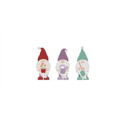 Embroidery file 3 Gnome2 in 3 different sizes 10x10, 18x13 and 13 x 8 cm Flowers Watering Can Garden Dwarfs