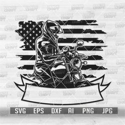 S Motor Biker svg | American Rider Shirt Clipart | Motor Crosser Dad Stencil | Motorcycle Gift Idea Monogram | USA Big B