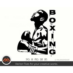 Cool boxing svg Boxing silhouette - boxing svg, boxing gloves svg, boxer svg, boxing glove svg for lovers