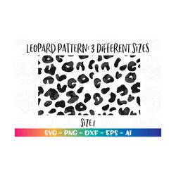 leopard print pattern svg animal pattern leopard patterns cute simple wild print iron on cut file download vector png dx