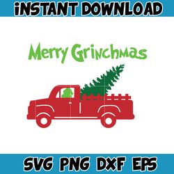 Grinch SVG, Grinch Christmas Svg, Grinch Face Svg, Grinch Hand Svg, Clipart Cricut Vector Cut File, Instant Download (27