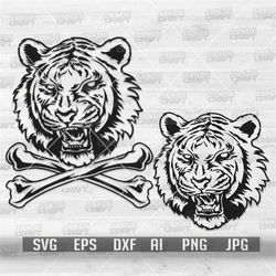 Tiger Head svg | Tiger svg | Tiger Clipart | Tiger T Bone svg | Tiger Cutfile | Tiger Shirt svg | Wild Tiger svg | Roar