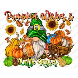 Pumpkin kisses harvest wishes Gnomes Png Sublimation Design, pumpkin Png, fall gnome Png, Fall png, autumn png, gnomes p