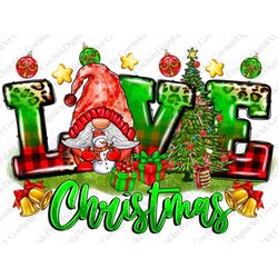 Love Christmas Gnomes Png Sublimation Design, Merry Christmas Png, Christmas Gnomes Png, Christmas Gnomes, Christmas Lov