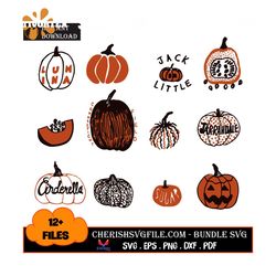 12 Files Of Halloween Pumpin svg, Halloween Pumpkin Bundle Svg