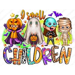 Halloween png sublimation design download,I Smell Children png, Spooky Nurse png, Pediatric Halloween png, Halloween PNG