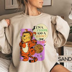 Retro Winnie The Pooh Halloween Sweatshirt, Disneyland Halloween Sweatshirt, Winnie The Pooh Shirt, Disney Trip Shirt, H