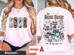 Haunted Mansion Shirt, The Haunted Mansion Map Comfort Color Shirt, Stretching Room Shirt, Disneyland Trip Tee, Retro Di