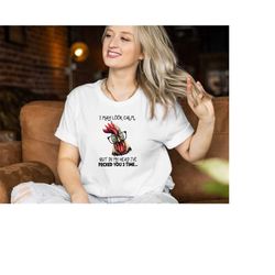 Funny Chicken Shirt, Rooster Humor Shirt, I May Look Calm But In My Head I've Pecked You 3 Times Shirt, Sarcastic Shirt,