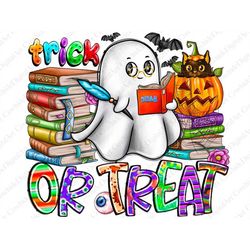 Trick Or Treat Png, Halloween Png, Teach Png, Pumpkin PNG, Teach Design, Halloween School, Teacher Png, Digital Download