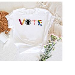 Vote Shirt, BLM T-Shirt, Reproductive Rights Shirt, Political Activism Tee, LGBTQ Gifts, Banned Books Shirt, Election Gi