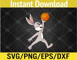 Easter Day Rabbit A Dunking Basketball Funny Svg, Eps, Png, Dxf, Digital Download