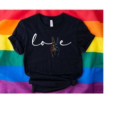 Gay Pride Shirt,Live Laugh Lesbian,LGBTQ Shirt,Bisexual Tee,Lesbian Shirt,Queer Shirt,Pride Month Shirt,Proud Ally,Lesbi