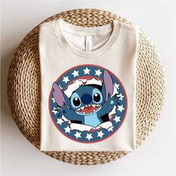 4th of July Stitch PNG, Stitch png, Fourth of July Sublimation, Independence Day Png, America PNG Sublimation, Sublimati