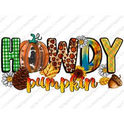 Howdy Pumpkin PNG, Cowboy Pumpkin Png,Spooky Png,Sublimation Designs Downloads,Fall Season PNG,Png Files For Sublimation