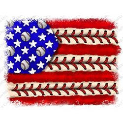 Baseball American flag png sublimation design download, 4th of July png, Independence Day png, Baseball png, sublimate d
