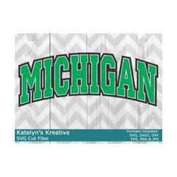 Michigan Arched SVG Files