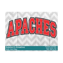 Apaches Arched SVG Files