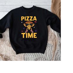 Pizza Time Sweatshirt,Pizza Lover Gift,Pizza Fan Shirt,Pizza Lover T-Shirt,Pizza Addict Shirt,Pizza Party Shirt,Funny Fo