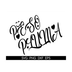Peso Pluma SVG, Peso Pluma logo, Peso Pluma Png, More! Signature SVG, Digital Clipart svg, Instant Download