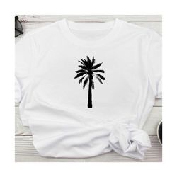 Palm Tree Svg, Tree Svg, Palm Tree Print, Palm Tree Wall Art, Beach Svg, Instant Download, Cut Files For Cricut and Silh