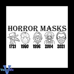 Horror Masks Svg, Halloween Svg, Halloween Mask Svg, Funny Halloween Svg