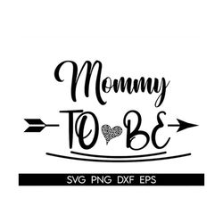 Mommy to be Svg, Pregnancy Announcement Svg, Baby foot print Svg, Promoted to Mom Svg, Mom to be Svg, Mom Shirt Svg