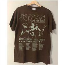 Vintage Jonas Brothers Tour 2023 TShirt, Joe Jonas Homage Shirt, Jonas Brothers Tour 2023 Tee, Jonas Retro 90's Sweater