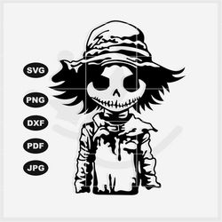 scarecrow svg, scary Halloween face svg, Halloween Decoration svg, scarecrow cut file, scarecrow svg for shirt- includin