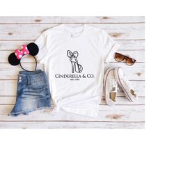 Cinderella & Co Shirt, Cinderella Shirt, Glass Slippers Shirt Gift For Disney Vacation, Custom Tee, Cinderella Company E
