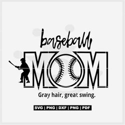 Baseball MOM SVG Granny edition, Funny Baseball Mom SVG, Grandmother baseball svg, cricut cut file, | Sublimation, Print