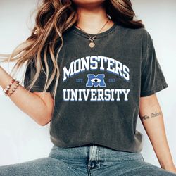 Monsters University Comfort Colors Shirts, Monsters Inc Shirt, Monsters Teacher Shirt, Disney Monsters Shirt, Disney Gro